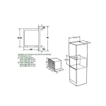 Gorenje BM251SG2WG Εντοιχιζόμενος Φούρνος Μικροκυμάτων με Grill 25lt Λευκός - Image 5