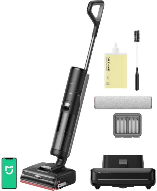 Dreame Επαναφορτιζόμενη Σκούπα Stick 21.6V Μαύρη 2102278 HHR46D