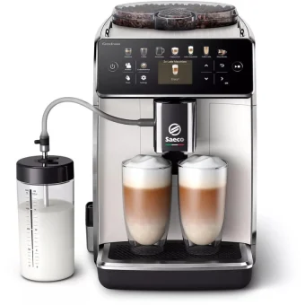 Saeco GranAroma Αυτόματη Μηχανή Espresso 1500W Πίεσης 15bar με Μύλο Άλεσης Μαύρη SM6580/20