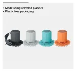 Sony SRS-XB100 Αδιάβροχο Ηχείο Bluetooth 2.5W με Διάρκεια Μπαταρίας έως 16 ώρες Γκρι SRSXB100H - Image 4