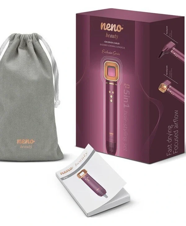 Neno Ionic Πιστολάκι Μαλλιών 1200W NENO BEAUTY SIL