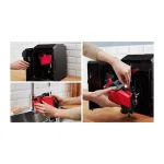 Bosch Αυτόματη Μηχανή Espresso 1300W Πίεσης 15bar για Cappuccino με Μύλο Άλεσης Μαύρη TIE20109 - Image 4