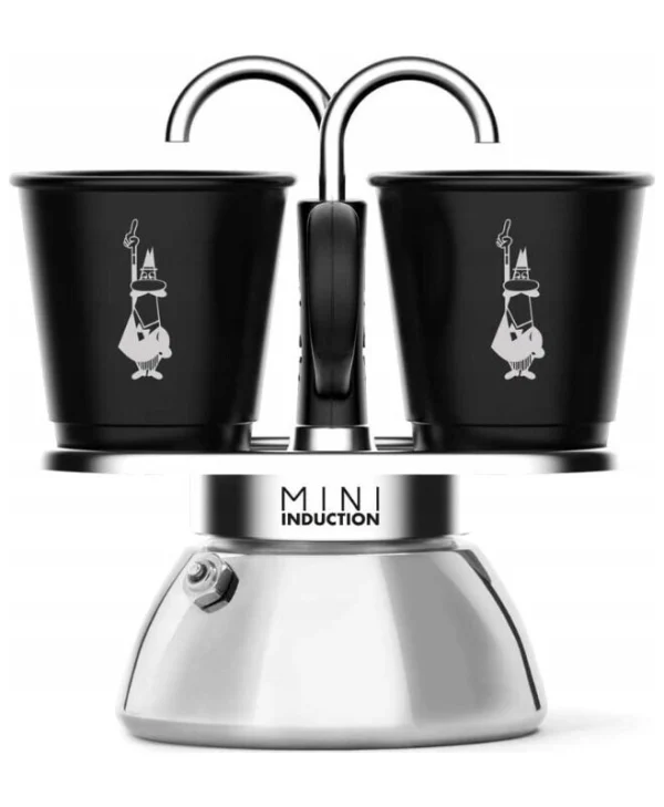 Bialetti Mini Express Induction Μπρίκι Espresso Μαύρο 7310