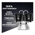 Bialetti Mini Express Induction Μπρίκι Espresso Μαύρο 7310 - Image 4