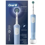 Oral-B Vitality Pro Protect X Clean Ηλεκτρική Οδοντόβουρτσα Μπλε 446392 - Image 9