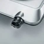 Severin KP 1092 Επιτραπέζια Εστία Εμαγιέ Μονή Inox - Image 2
