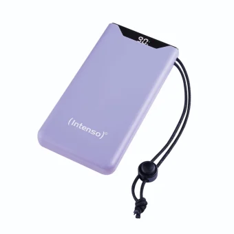 Intenso F10000 Power Bank 10000mAh 20W με Θύρα USB-A και Θύρα USB-C Quick Charge 3.0 Lila 7332033