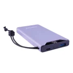 Intenso F10000 Power Bank 10000mAh 20W με Θύρα USB-A και Θύρα USB-C Quick Charge 3.0 Lila 7332033 - Image 3