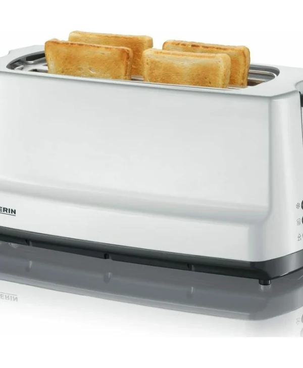 Severin AT 2234 Φρυγανιέρα 4 Θέσεων 1400W Λευκή