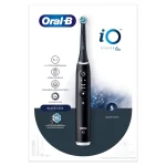 Oral-B iO Series 6N Ηλεκτρική Οδοντόβουρτσα με Χρονομετρητή, Αισθητήρα Πίεσης και Θήκη Ταξιδίου Black Lava 445111 - Image 4