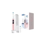 Oral-B IO Series 6 Ηλεκτρική Οδοντόβουρτσα με Χρονομετρητή, Αισθητήρα Πίεσης και Θήκη Ταξιδίου Pink Sand 445197 - Image 2