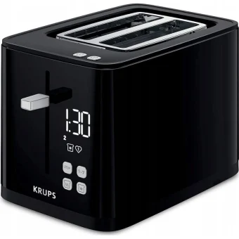 Krups Φρυγανιέρα 2 Θέσεων Μαύρη KH6418