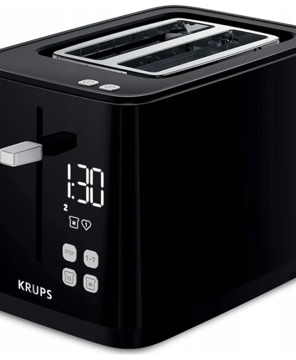 Krups Φρυγανιέρα 2 Θέσεων Μαύρη KH6418