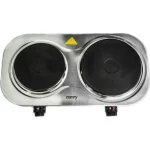 Camry Επιτραπέζια Εστία Εμαγιέ Διπλή Inox CR 6511 - Image 2
