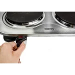 Camry Επιτραπέζια Εστία Εμαγιέ Διπλή Inox CR 6511 - Image 5