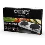 Camry Επιτραπέζια Εστία Εμαγιέ Διπλή Inox CR 6511 - Image 8