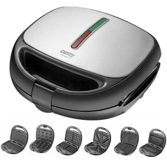 Adler CR 3057 Τοστιέρα για 2 Τοστ 1200W Inox