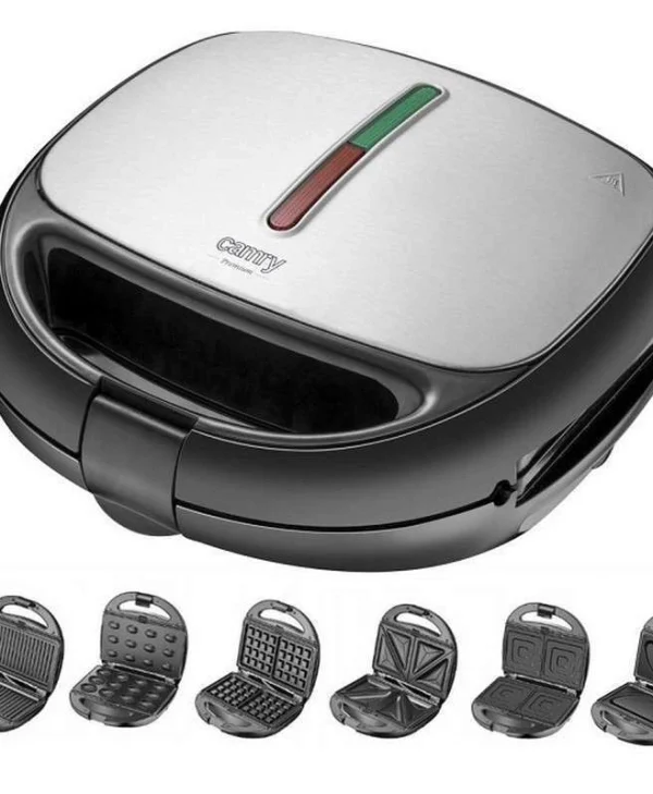Adler CR 3057 Τοστιέρα για 2 Τοστ 1200W Inox