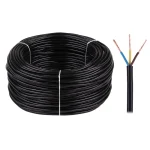 Electrical Cable Omy 3x0.75 300/300v Black 5907702816821