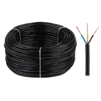 Electrical Cable Omy 3x0.75 300/300v Black 5907702816821