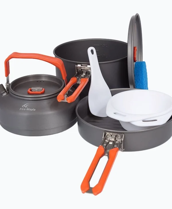 Fire Maple Feast 2 Tourist Utensils Set Orange 0002326700003072