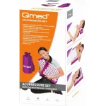Qmed Χαλάκι Μασάζ Πιεσοθεραπείας για τον Αυχένα & την Πλάτη Μωβ - Image 2