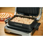 Tefal Optigrill 4-in-1 Επιτραπέζια Ηλεκτρική Ψησταριά Λείας και Αυλακωτής Πλάκας 2100W Ανοξείδωτη με Καπάκι και Ρυθμιζόμενο Θερμοστάτη GC774D30 - Image 10