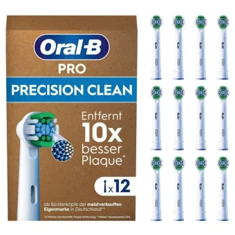 Oral-B Pro Precision Clean Ανταλλακτικές Κεφαλές για Ηλεκτρική Οδοντόβουρτσα 12τμχ 8006540855683