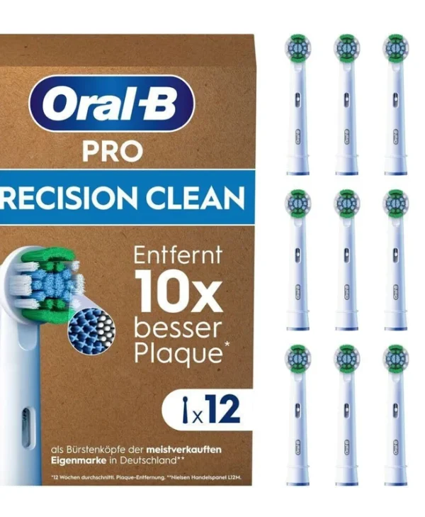 Oral-B Pro Precision Clean Ανταλλακτικές Κεφαλές για Ηλεκτρική Οδοντόβουρτσα 12τμχ 8006540855683