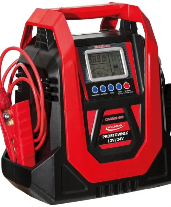 Weldman Charge 400 Φορτιστής Μπαταρίας Αυτοκινήτου 12/24V 104506