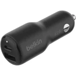 Belkin Φορτιστής Αυτοκινήτου 42W Γρήγορης Φόρτισης με Θύρες: 1xUSB 1xType-C Μαύρος CCB005BTBK - Image 5