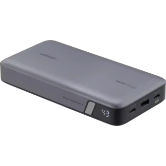Ugreen PB205 Power Bank 25000mAh 145W με Θύρα USB-A και 2 Θύρες USB-C Power Delivery / Quick Charge 3.0 Γκρι 90597A