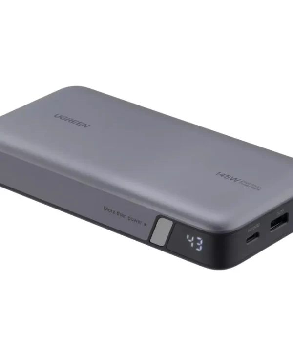 Ugreen PB205 Power Bank 25000mAh 145W με Θύρα USB-A και 2 Θύρες USB-C Power Delivery / Quick Charge 3.0 Γκρι 90597A