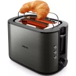 Philips Viva Collection Φρυγανιέρα 2 Θέσεων 950W Μαύρη HD2651/80