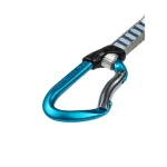 Climbing Technology Skylotec Salto Set Ny 12 Cm 6-pack Quickdraws Titanium Electric Blue 553666 - Image 3