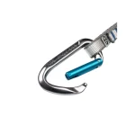 Climbing Technology Skylotec Salto Set Ny 12 Cm 6-pack Quickdraws Titanium Electric Blue 553666 - Image 4