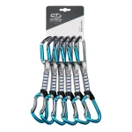 Climbing Technology Skylotec Salto Set Ny 12 Cm 6-pack Quickdraws Titanium Electric Blue 553666 - Image 6