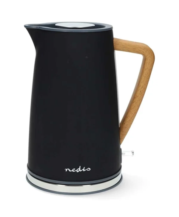 Nedis Soft-Touch Βραστήρας 1.7lt 2200W Μαύρος 18165320000
