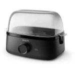 Philips Βραστήρας Αυγών 6 Θέσεων 400W Μαύρος HD9137/90
