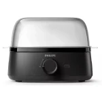 Philips Βραστήρας Αυγών 6 Θέσεων 400W Μαύρος HD9137/90 - Image 3