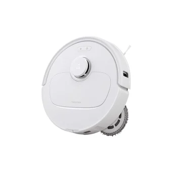 Roborock Q Revo Plus Σκούπα Ρομπότ για Σκούπισμα & Σφουγγάρισμα με Χαρτογράφηση και Wi-Fi Λευκή QRPS02-00