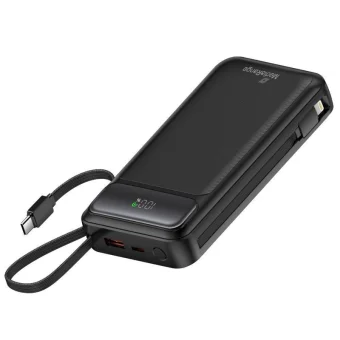 MediaRange Power Bank 20000mAh 22.5W με Θύρα USB-A και Θύρα USB-C Power Delivery / Quick Charge 3.0 Μαύρο MRMA756