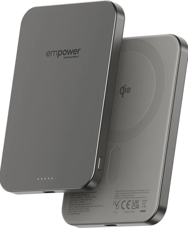PanzerGlass Empower MagSafe 5000mAh 20W με Θύρα USB-C Titanium EM82419