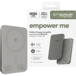 PanzerGlass Empower MagSafe 5000mAh 20W με Θύρα USB-C Titanium EM82419 - Image 2