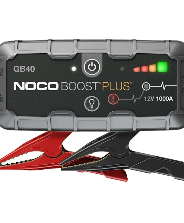 Noco Genius Boost Φορητός Εκκινητής Μπαταρίας Αυτοκινήτου 1000A με Power Bank / USB / Φακό 12V GB40