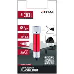 Entac Φακός Μπρελόκ LED IP44 με Μέγιστη Φωτεινότητα 30lm EFL-5LED-KC-R - Image 3