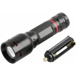 Entac Φακός LED IP54 με Μέγιστη Φωτεινότητα 300lm EFL-ZOOM-5W-ALU