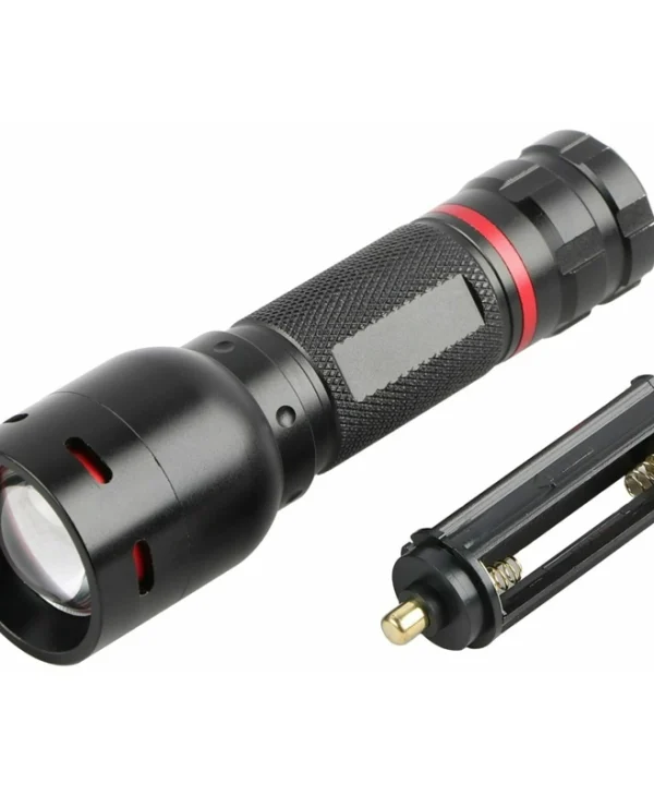 Entac Φακός LED IP54 με Μέγιστη Φωτεινότητα 300lm EFL-ZOOM-5W-ALU