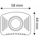 Entac Φακός Κεφαλής LED IP44 με Μέγιστη Φωτεινότητα 110lm EHL-ZOOM-1W-PL - Image 3