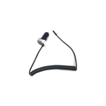 Bea-fon Φορτιστής Αυτοκινήτου με μία Θύρα: 1xUSB μαζί με Καλώδιο Ενσωματωμένο Μαύρο Χρώμα CC-2A4-TC